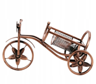 Retro stojan na víno na bicykle A223